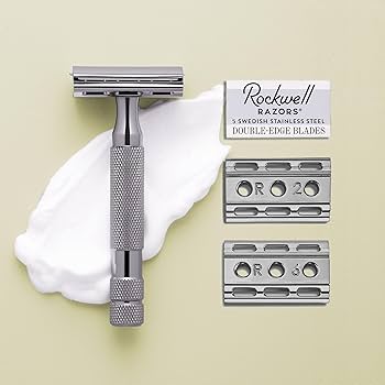 両刃カミソリ　ロックウェル6C ガンメタル Rockwell 6Cシリーズ | ロックウェルレイザー | Rockwell Razors